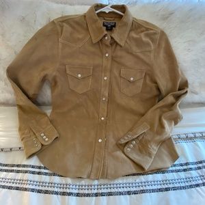 Vintage Suede RL top